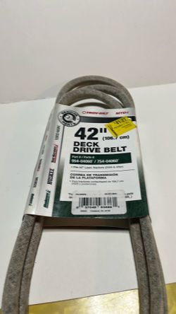 Troy built 42” deck belt