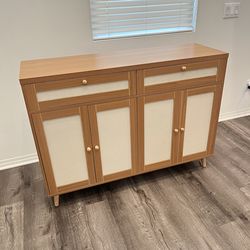 Kitchen Buffet Cabinet Sideboard Modern Japandi Brand New in Box