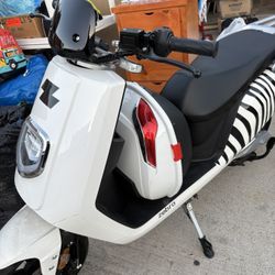Zebra Electric Scooter-Brand New!