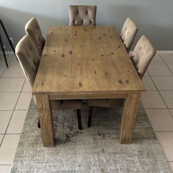 Solid wood Table & Chairs