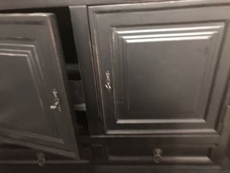 Black dresser or TV stand