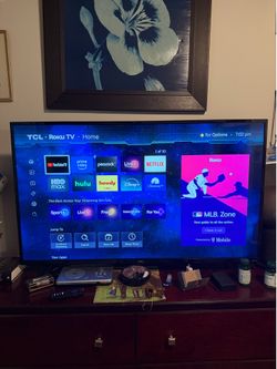 50” TCL roku tv
