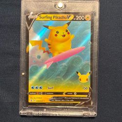 Surfing Pikachu V 