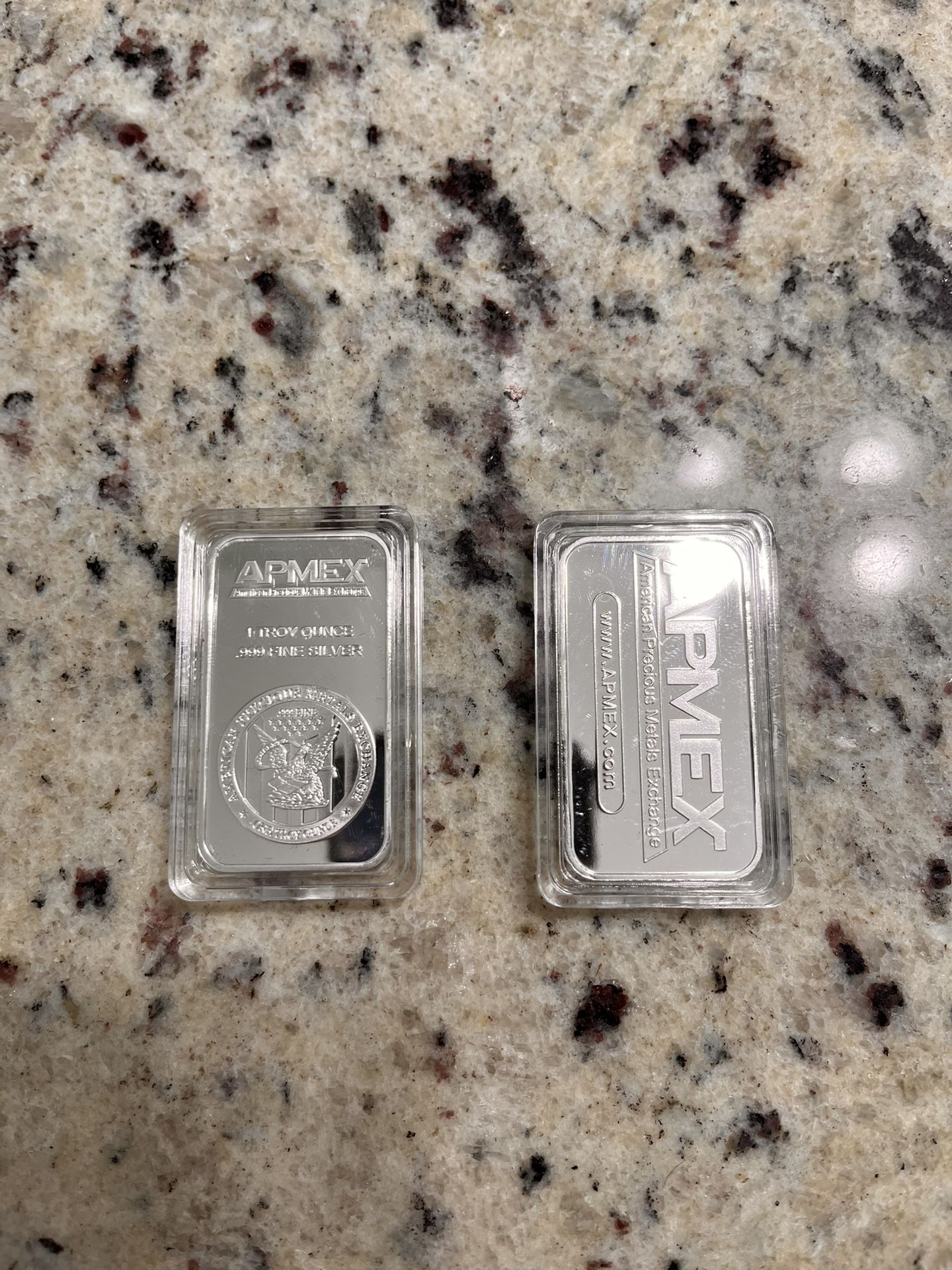APMEX Silver Bars