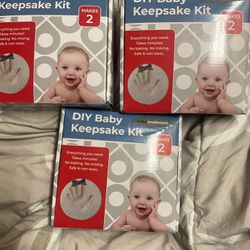 DIY Baby Keepsake Kit - 3 Unopened Kits
