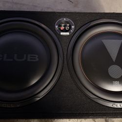 JBL Club 1200SSL 12” Subwoofer Enclosure – $350