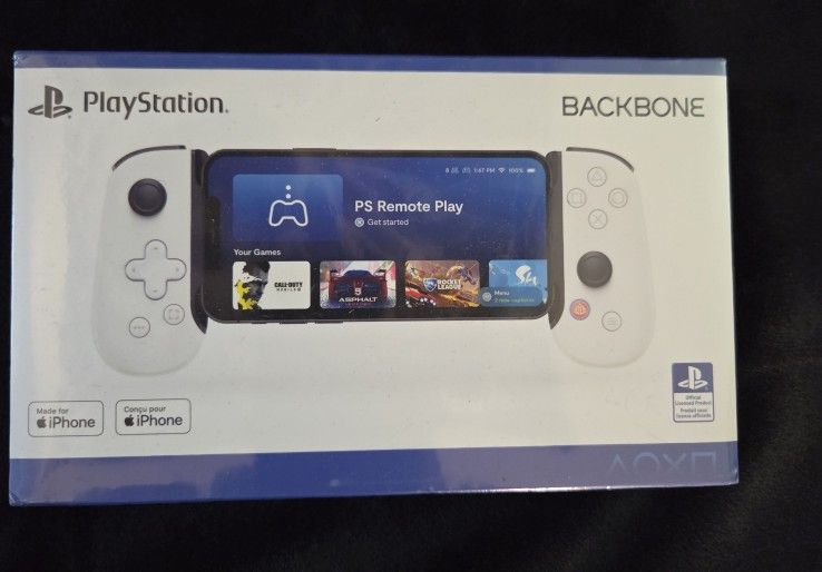 Backbone One PlayStation (Lightning) iPhone - Gen 2 White BB-02-W-S v2 - NIB
$50