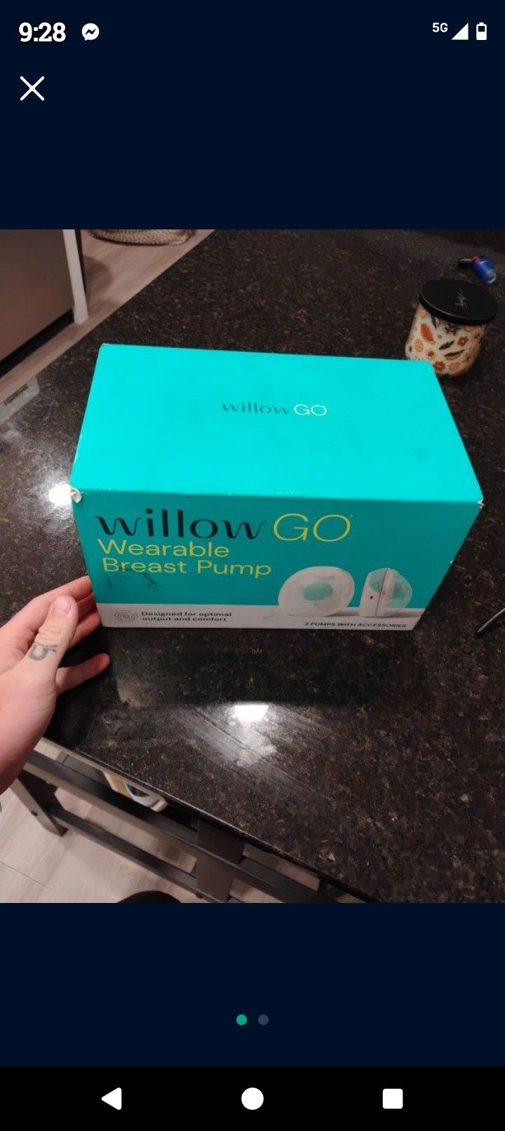 Willow Go Wearable Breast Pump