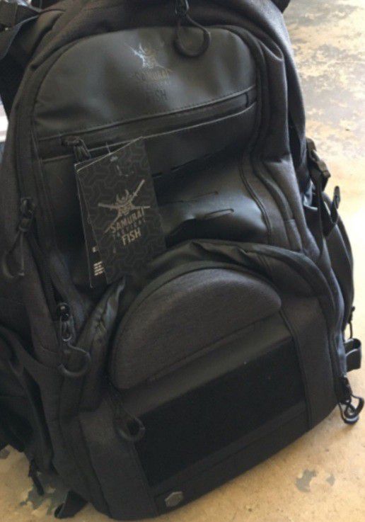 Samurai Sawara Fishing Tactical Tackle Backpack New for Sale in