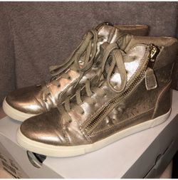 Gold Sneakers