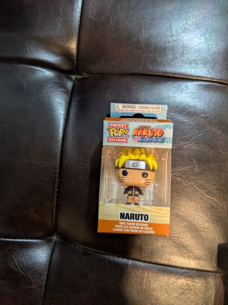 Funko POP Keychain: NARUTO SHIPPUDEN: NARUTO Vinyl Figure Key chain