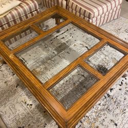 Elegant Glass Coffee Table (REDUCED or Best Offer)