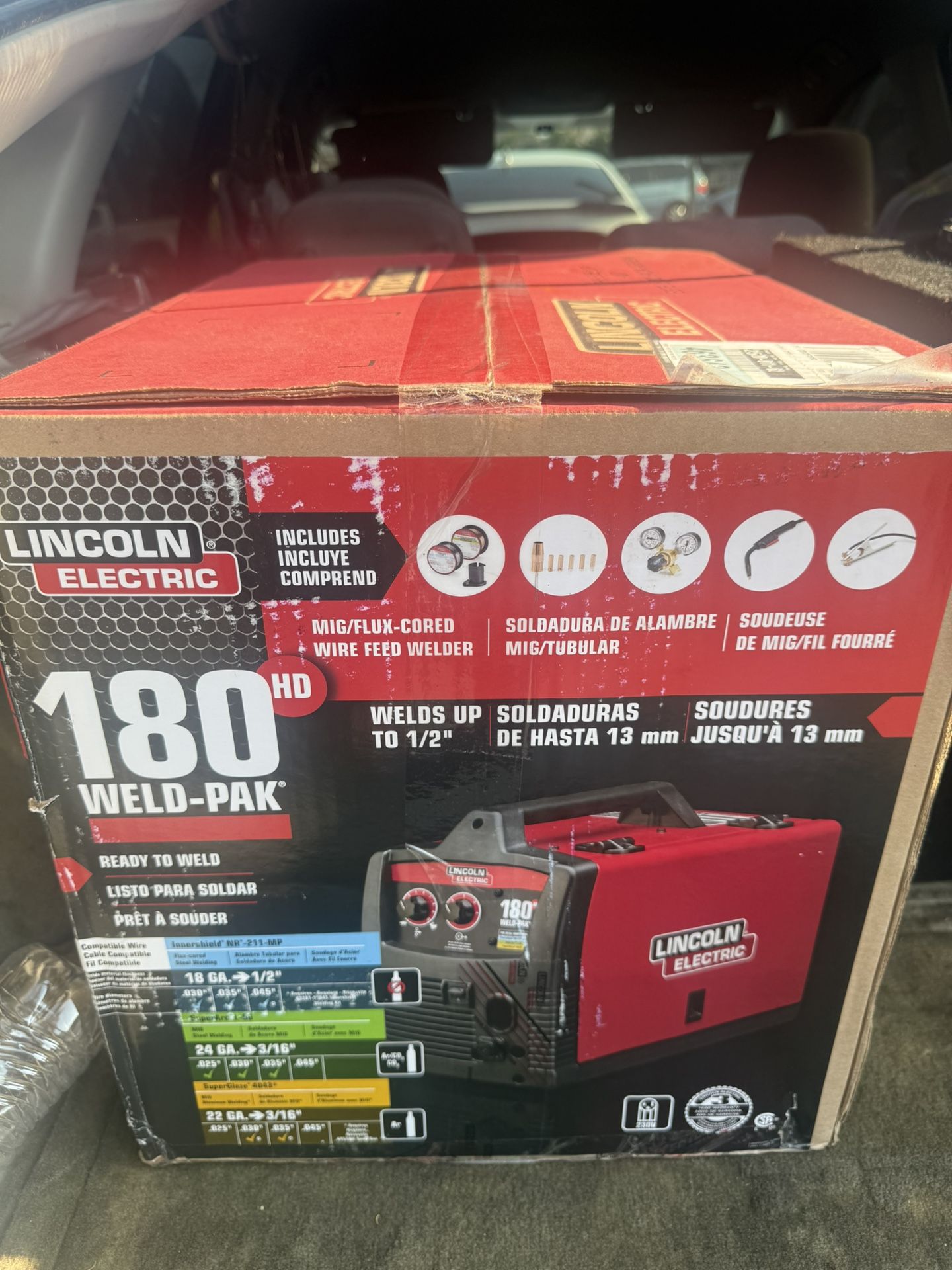 Lincoln Welder 180HD