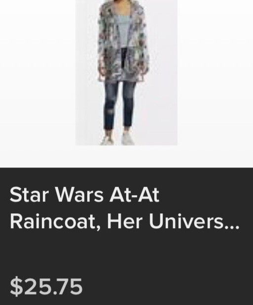 Star Wars Raincoat Her