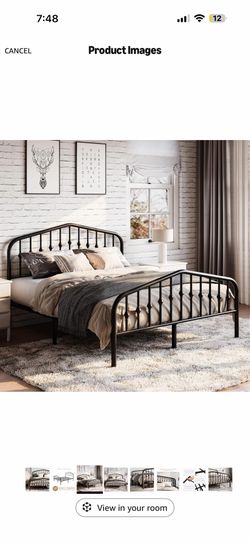 Queen size bed frame