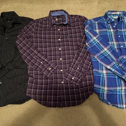 Men’s Size Medium Button Shirts