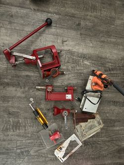 Reloading Press and Accessories Lot