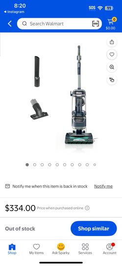 Shark DetectPro Lift-Away ADV Upright Vacuum, Pet Friendly, Dirt Detect, Edge Detect, Floor Detect, Direction Detect, DuoClean PowerFins, LA800 Royal 