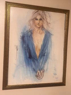 Original Painted Jim Morrison Portrait – Huge Custom Framed Fine Art (The Doors)