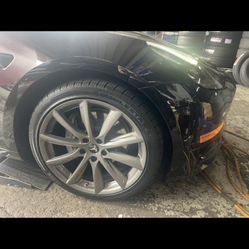 Tesla Model 3 New Grey 20” Turbine Styie Rims New Tires Set Sample Pic All New Sets 