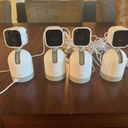 Indoor tilting smart security camera