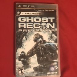 Tom Clancy’s Ghost Recon: Predator for PSP *PRE-OWNED* *OG*