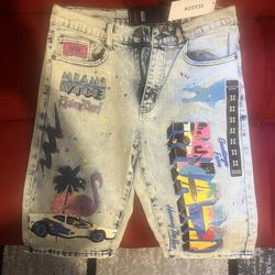 Men Jean Shorts