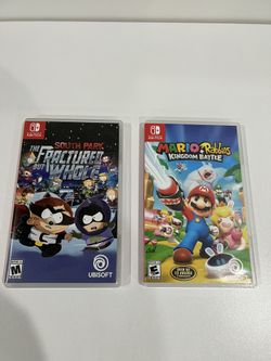 Nintendo Switch Games South Park And Mario Rabbids