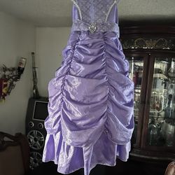 Vestido De Princesa De Niña Talla Seis