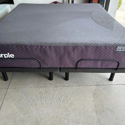 Like New Purple Restore Premier Soft, Queen Mattress, Perfect Condition
