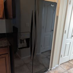 Nice 2 door fridge whirlpool