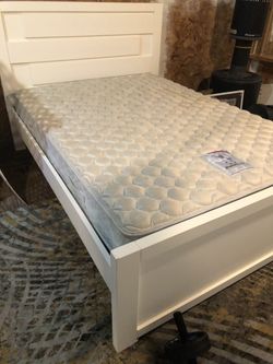 Full Size Bed Frame With Mattress