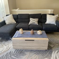 Sofa With Coffee Table