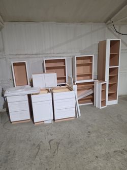 Full kitchen cabinet set