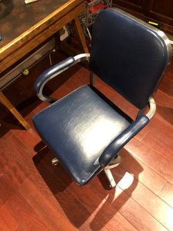 Art Deco Industrial Swivel Desk Chair