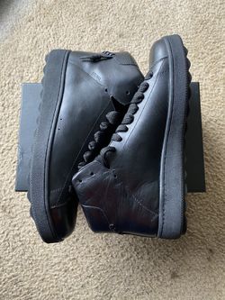 Coach 1941 All Leather High Top Sneakers