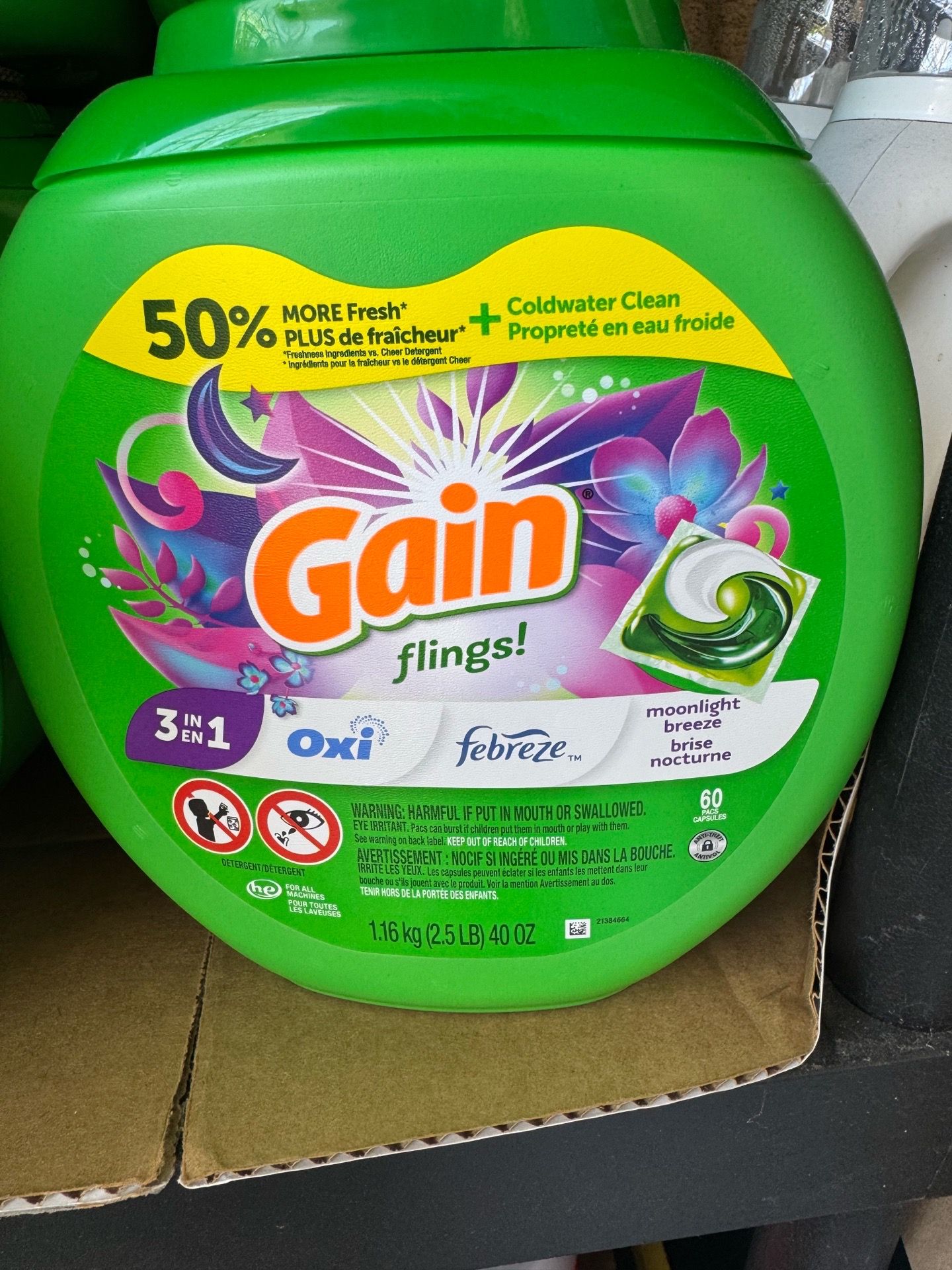 Gain pods 60 pacs