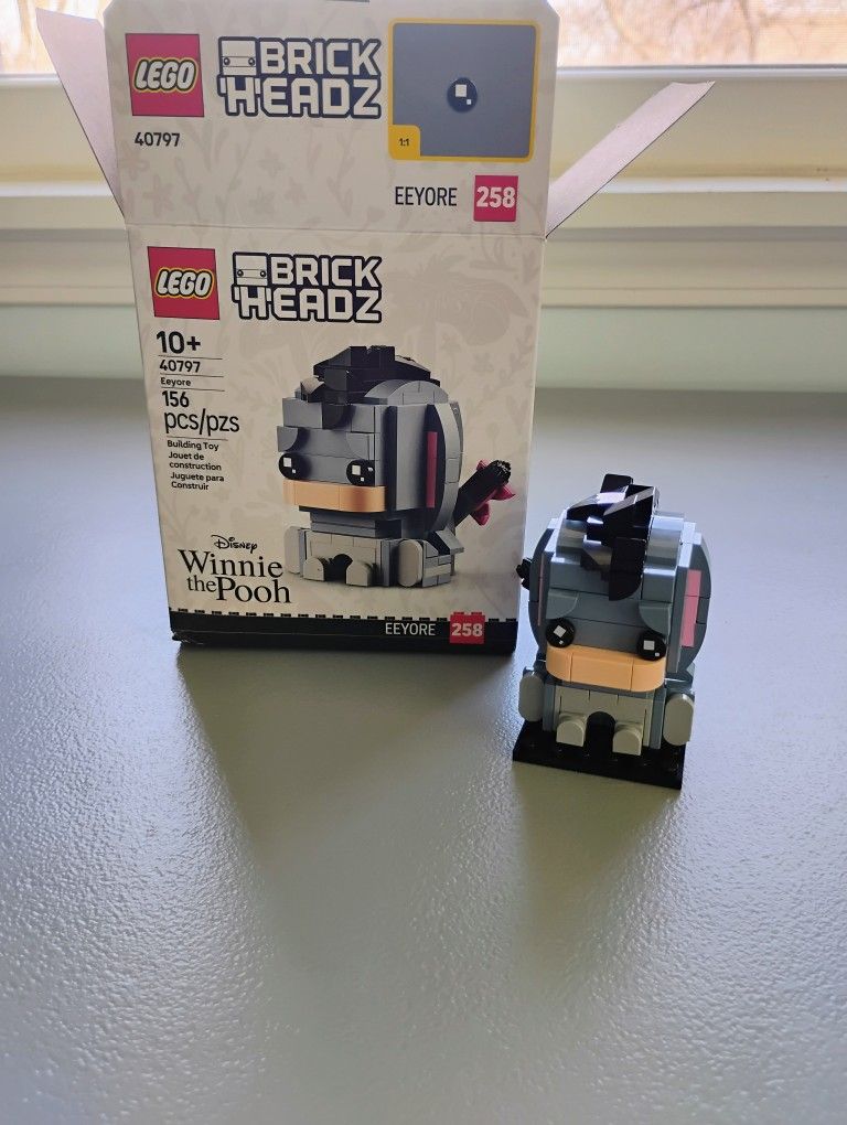Lego Brick Heads EEYORE from Winnie the Pooh