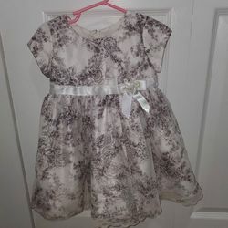 Black & White Toddler Dress