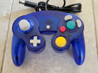 GameCube Controller - Transparent Dark Blue