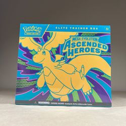 New Pokémon TCG Ascended Heroes ETB Elite Trainer Box