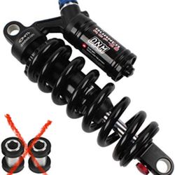 RCP2S Downhill Bicycle Metal Rear Suspension Spring Shock 190mm 200m 220mm 240mm 550 Lbs MTB Bike Rear Shocks (190mm*550lbs)