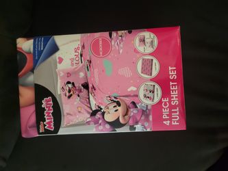 Minnie Mouse Full Sheet Set