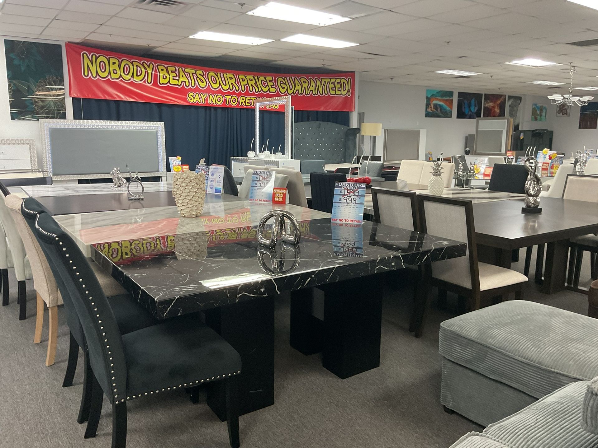 🎉SPRING FURNITURE SALE NOW ‼️ HUGE DEALS DINING TABLES UP TO 30%-70% OFF RETAIL 🤯🇺🇸