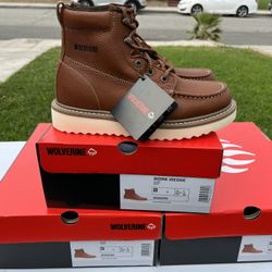 WOLVERINE SOFT TOE BOOTS MOST SIZES AVAILABLE 
