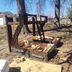 Amazing Solid Wood Triple Bunk 
