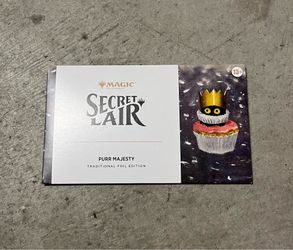 MTG Secret Lair Drop: Purr Majesty - Traditional Foil Edition *FACTORY SEALED*