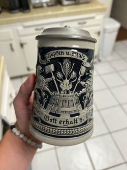 German beer stein