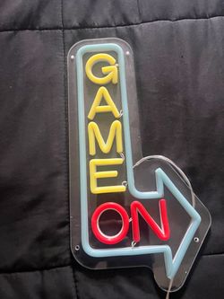Led game on sign