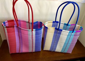 Hand woven bags